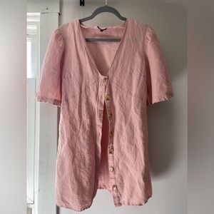 Top shop linen dress